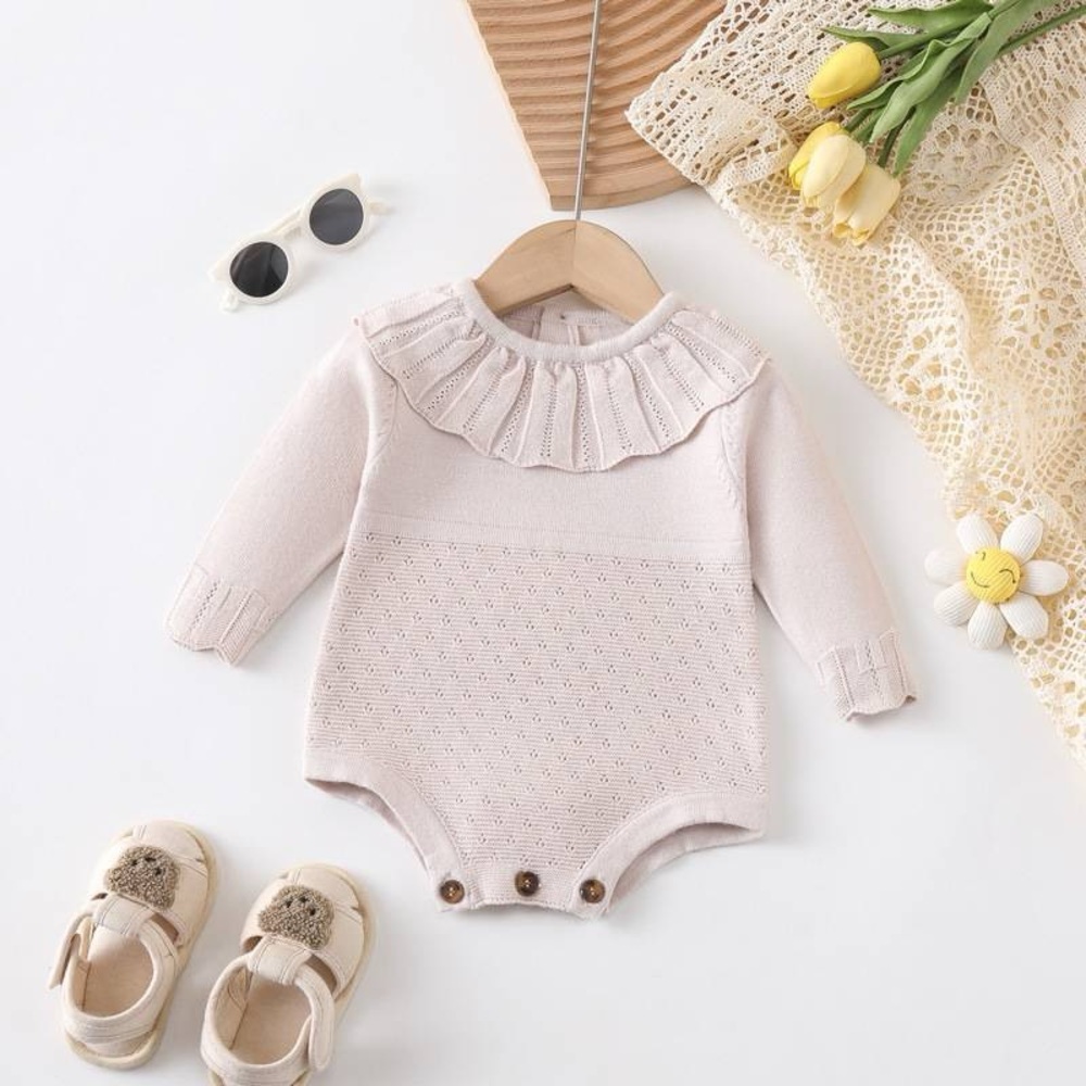 Elegant Cream baby One Piece
